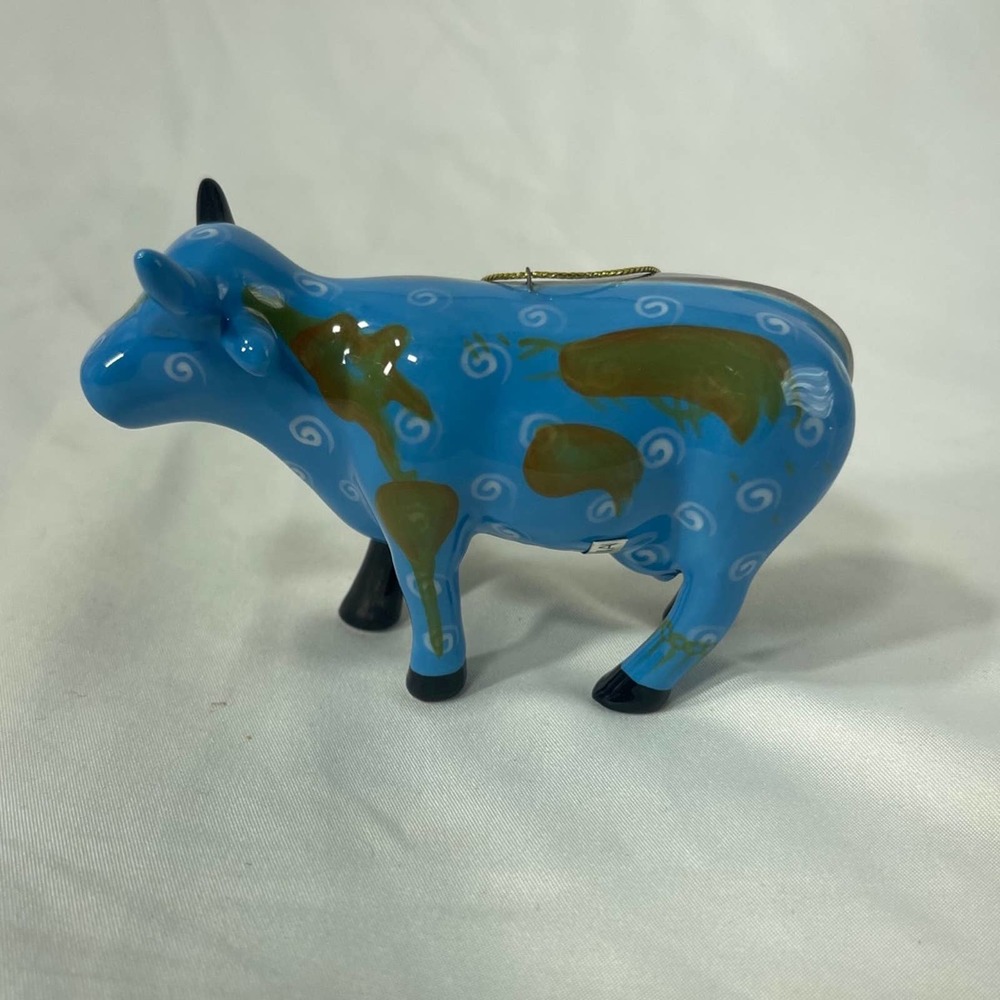 VTG Cow Parade ceramic ornament